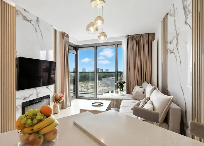 아파트 Golden Suite, River&old Town View, Free Parking